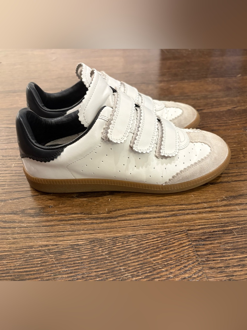 Isabel Marant White Beth Classic Sneaker